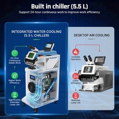200W Jewellry Spot Laser Welding Machine Micro Precision Water Cooling For Metal