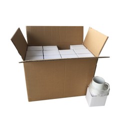 36pcs Blank White Mugs A Grade 11OZ Sublimation Coated Mugs for Heat Press