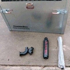 Large Zombiebox Noise Reduction Generator Box With Zpipe and Mat