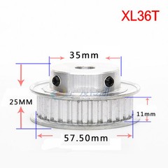 XL 10T-100T Timing Belt Pulley Synchronous Wheel Select Bore for 10mm Width Belt