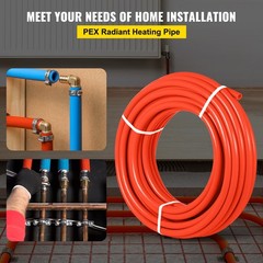 Uimoso 1/2 ~ x 300ft Pex Tubing Oxygen Barrier Pex-B Tube Radiant Heating Pipe~H