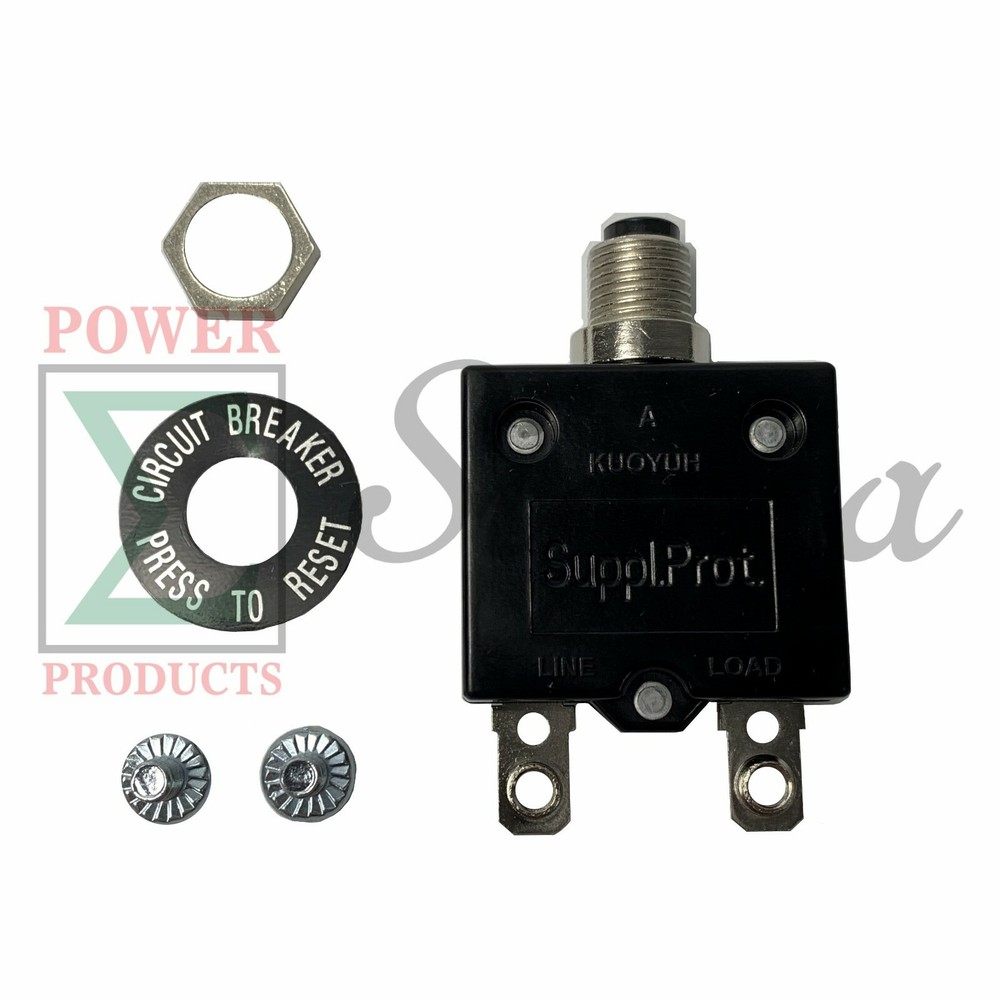30A 32VDC 125-250VAC Circuit Breaker 50-60Hz For Predator 9000/7250W Generator