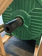 150 HP 3600 RPM TEFC Electric Motor 230/460