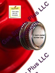 1″ EAGLE DELPHOS METAL GAS CAN SCREW CAP Fuel Gallon Pint Lid FOIL LINER 1 inch
