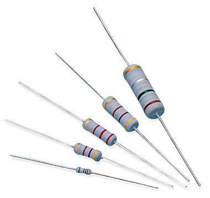 100Pcs 2W 2 Watt Carbon Film Resistor ± 5% 1R – 910R 1-910 Ω Ohm 100R 220R 470R
