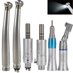 NSK Style Dental Pana Max LED High low Speed Handpiece Air Turbine kit 2/4 Holes