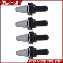 8 Pcs CAT40 ER16 4″ Long Gage Length Collet Chucks Tool Holder Set