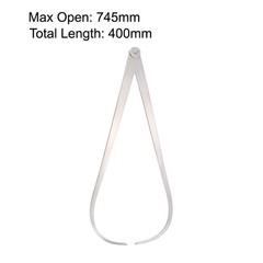 Outside Caliper 16 Inch 400mm Firm Joint Stainless Steel Measuring Tool