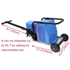 Electric Laser Slat Cleaner 220V Hand-powered Slag Cleaning Machine