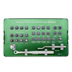Implant Fixture & Fractured Screw Removal Kit Drill Bar Tap MCT FSRK-02 HeaNeam