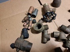 Copper And Brass Mixed Lot Fittings Sweat And Valve Solder Mixed Lot Hm L1