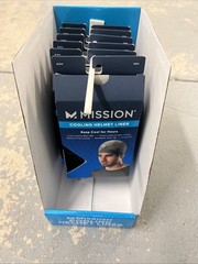 Mission Cooling Skull Cap Or Helmet Liner Black One Size Fits Most