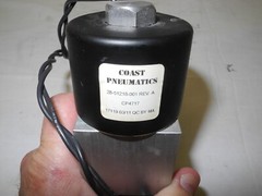 ASP 28-51218-001 STERRAD NX 10033 SOLENOID VALVE OIL RETURN ASSEMBLY W/ FILTER