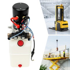 Single Acting Hydraulic Pump – 6QT Capacity, 22MPA, DC 12V Power Unit