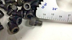 Cap Screw HYA88008-90 Socket Head 8-32 x 1/4″ (Pack Of 90) Black Plain Finish
