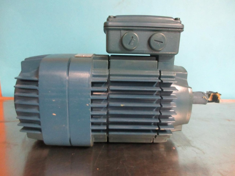 MANNESMANN KBA FRAME 80 A 2 ENCL TEFC 3PH 1.6HP 230/460V 4.9/2.5A 3270 RPM MOTOR