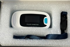 CONTEC CMS50NA Fingertip Pulse Blood Oxygen Saturation Monitor Blue Oximeter