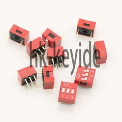 10PCS NEW 3P 3 Position DIP Switch Side Style 2.54mm Pitch Through Hole DIY Good