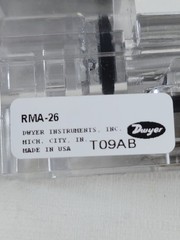 RMA-26-SSV Air Flowmeter, 0.5l/min to 5l/min, 4%, 3.175mm, 100psi,