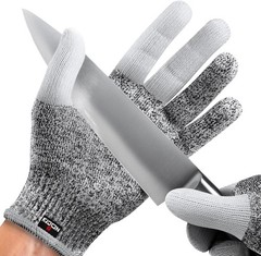 Reinforced Cut Resistant Gloves – Food Safe, Comfortable & Machine Washable