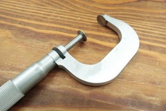 Starrett 256MRL-50 Disc Micrometer 25-50mm .01mm Starrett 256 New 1 Per Order