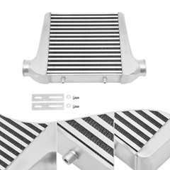 Universal 18″x13″x3″ Turbo Aluminum Front Mount Intercooler 2.5″ Inlet Outlet
