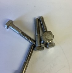 Stainless Steel 316 Hex Bolts, 1/4-20 X 1 1/2”Stamped 316( 200 Pc In Lot) LCLS