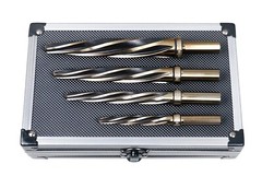 HSS M2 Taper Chucking Reamer Spiral Flute 4Pcs Set 3/8″-1/2″-5/8″-3/4″ cut hole