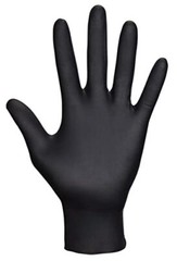 Raven SAS66518 SAS Safety Powder Free Examination Black Nitrile Gloves – 7 Mi…