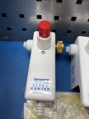 (2)Dema 633 Blend Center Single Station Dispensers – Red & Blue Button -No Hose