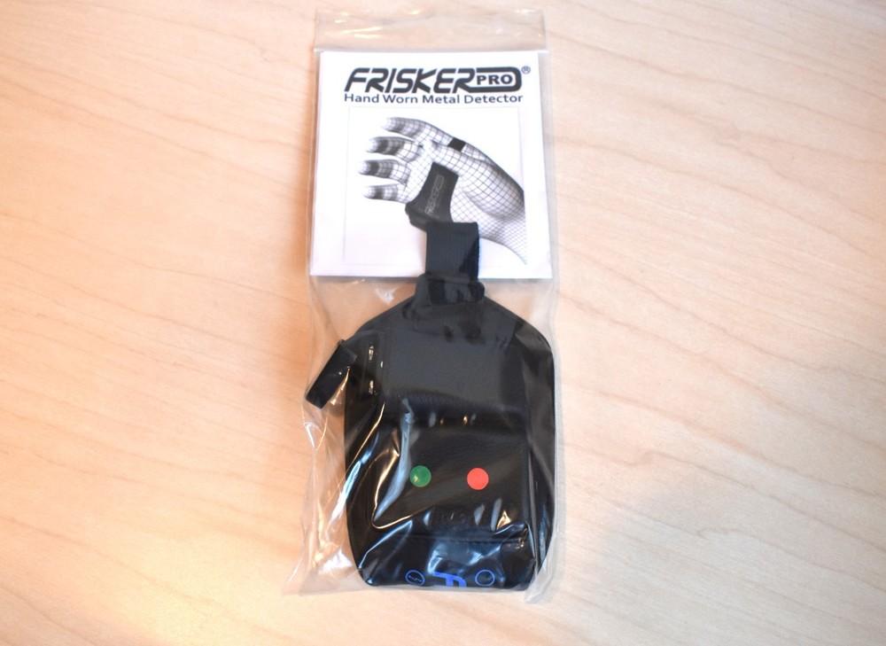 FriskerPRO Hand Metal Detector – Police/Security/TSA for Pat Down Search – NOS