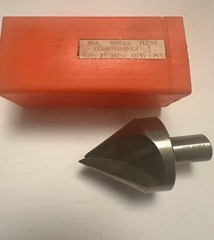 2” 60 DEGREE HIGH SPEED STEEL SINGLE FLUTE COUNTERSINK 3/4 Shank FREE SHIPPING