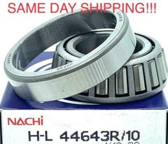 NACHI JAPAN L44643/L44610 1″ Tapered Roller Bearings Set A14 JD8933/JD8253 !!!