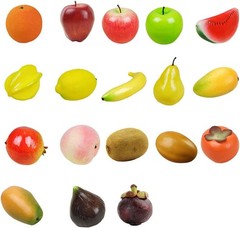 EKDJKK Artificial Fake Fruit, Realistic Banana, As Picture Show