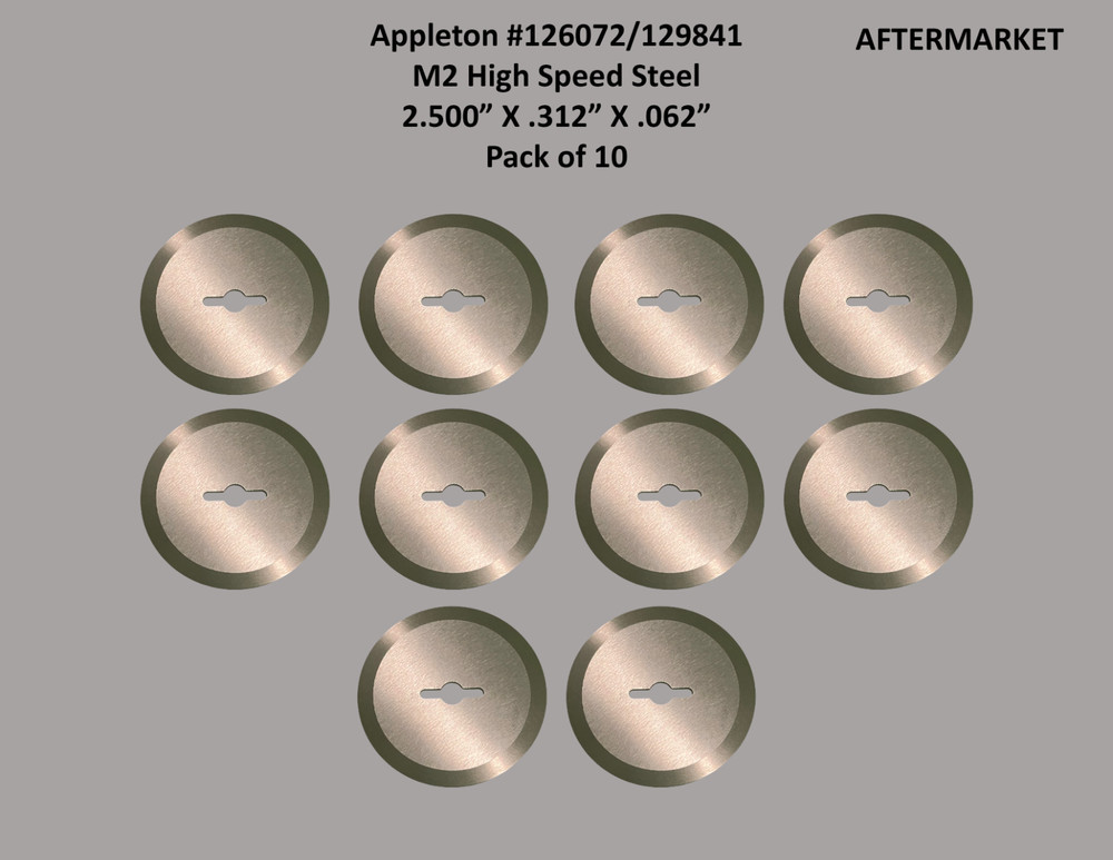 Appleton #126072/129841 M2 HSS Core Cutter – 10 Pack