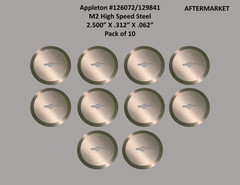 Appleton #126072/129841 M2 HSS Core Cutter – 10 Pack