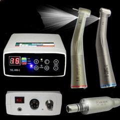 Dental 1:1 1:5 Fiber Optic Contra Angle Handpiece Fit NSK Electric Motor