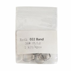 40 Pc Dental Orthodontic Buccal Tube Band U3/L2 Conv Roth 022 1st Molar 35#-39+#