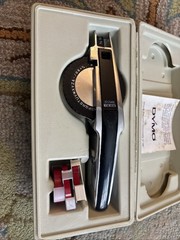 DYMO 1550 Deluxe Tapewriter Kit Label Maker Bundle w/Extra Wheels Tape Tested