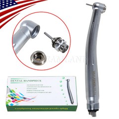 10pcs Dental High Speed Handpiece Turbine 4 Holes NSK Pana Max Style Clean Head