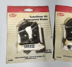 Malco TSHDRB Replacement Blades (3) for TSHD Heavy Duty Sheet Metal Turbo Shear