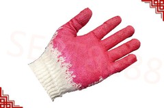 80 Pairs PREMIUM Red Latex Rubber Palm Coated Work Safety Gloves =Made in China=