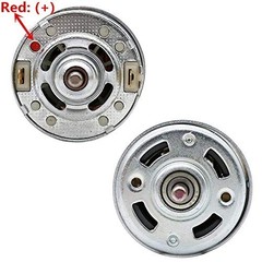 Puly 24V 775 DC Motor 2-Pack with Bracket High Torque Low Noise