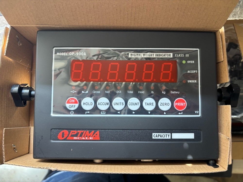 Floor Scale Indicator/display optima OP-900A digital read out