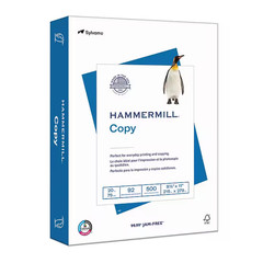 NEW US Hammermill Copy Plus 8.5×11 Copy Paper 20lb 92 Bright 5000 Sheets Carton