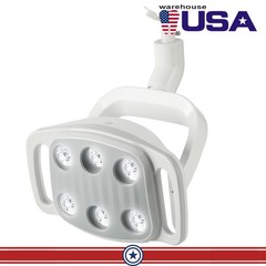 Dental LED Lamp 6 LED Light For Dental Unit Chair Adjustable Oral Light 22&26MM