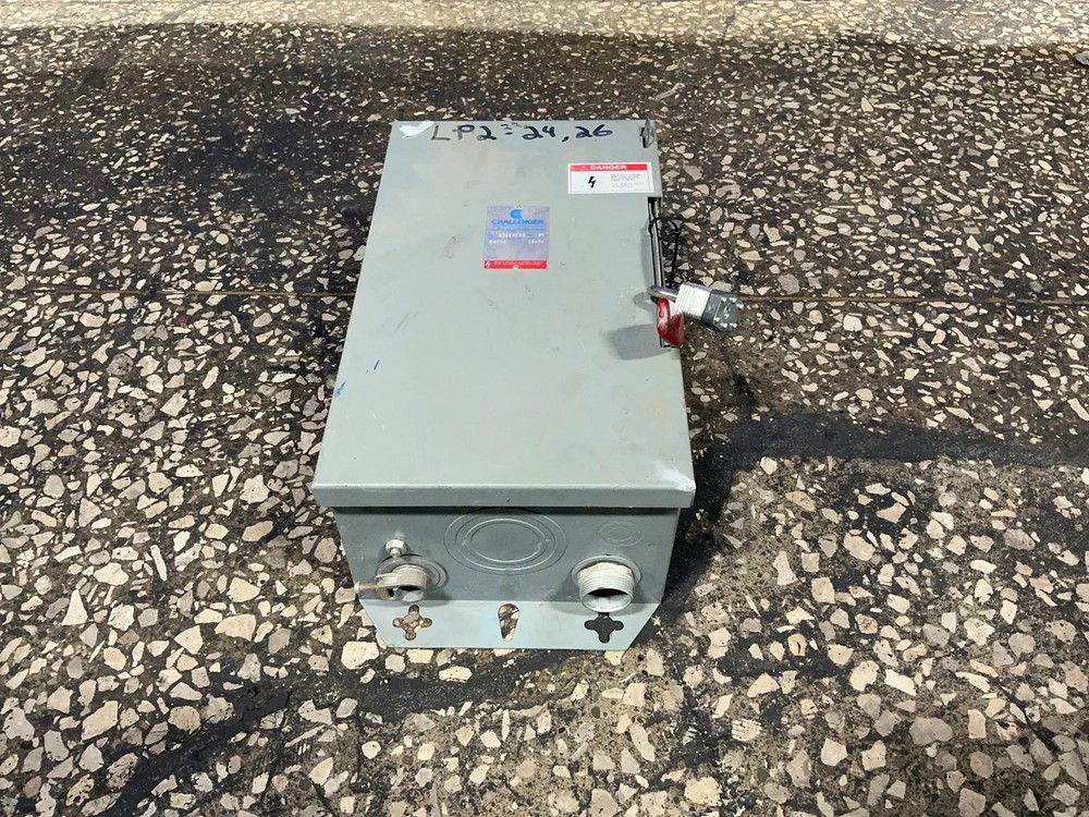 CHALLENGER ELECTRICAL EQUIPMENT CORP. GENERAL DUTY SAFETY SWITCH GD322NFC