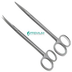 Scissors Straight & Curved Metzenbaum Blunt 6″ Kelly Sharp 7″ Surgical Set of 4