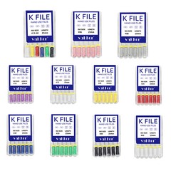 Dental K-Files Stainless Steel Hand Use Endo Root Canal File 21/25/31mm All Size
