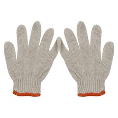 US 24-48 Pairs NATURAL WHITE STRING KNIT POLY COTTON WORK GLOVES Ultralight